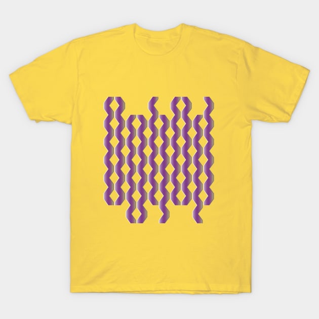 Harlequin Swizzle T-Shirt by MikeAdamsArtist